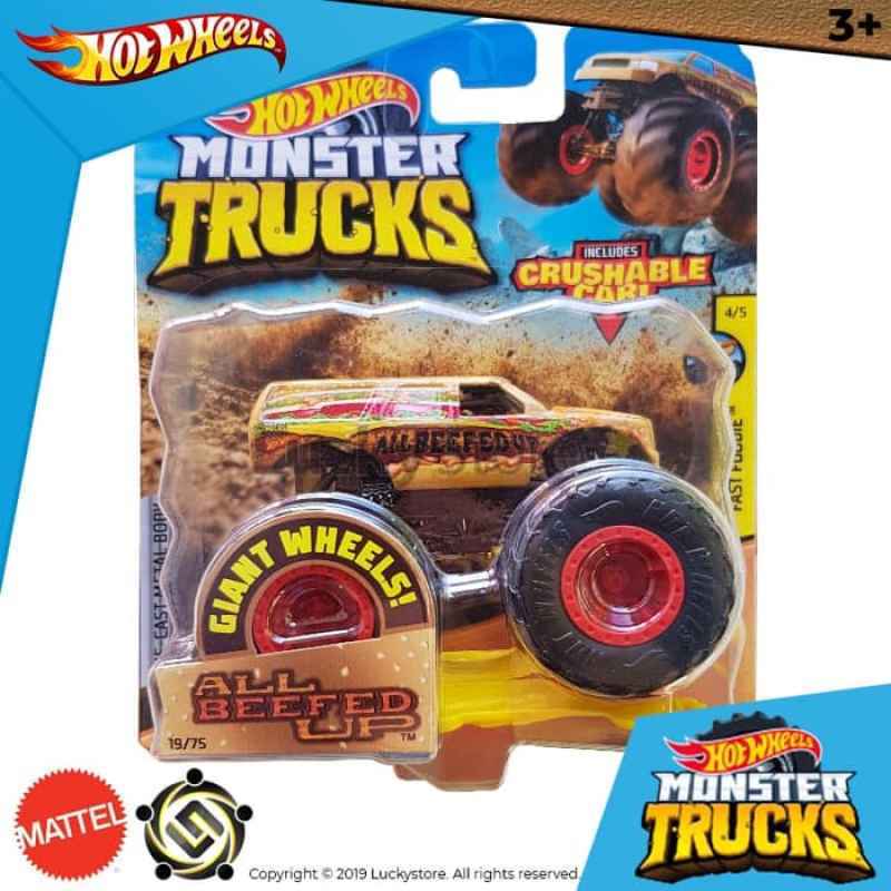 hot wheels monster trucks all beefed up