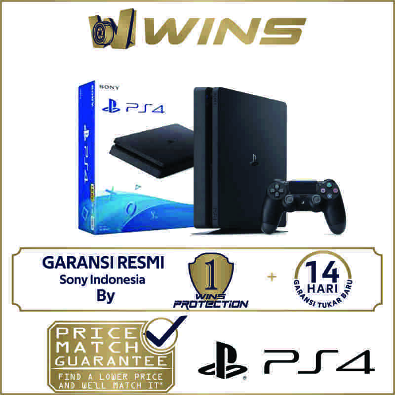 Sony Playstation 4 PS 4 SLIM 1TB Garansi RESMI Sony Indonesia 1 Tahun