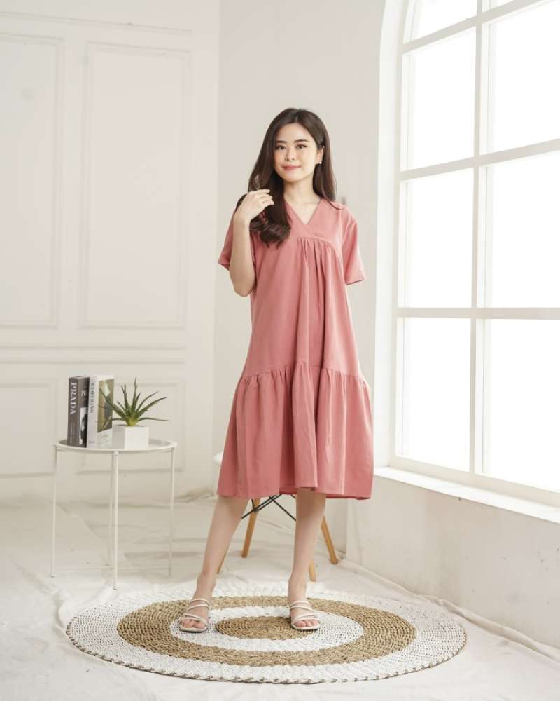 Baju dress casual sale