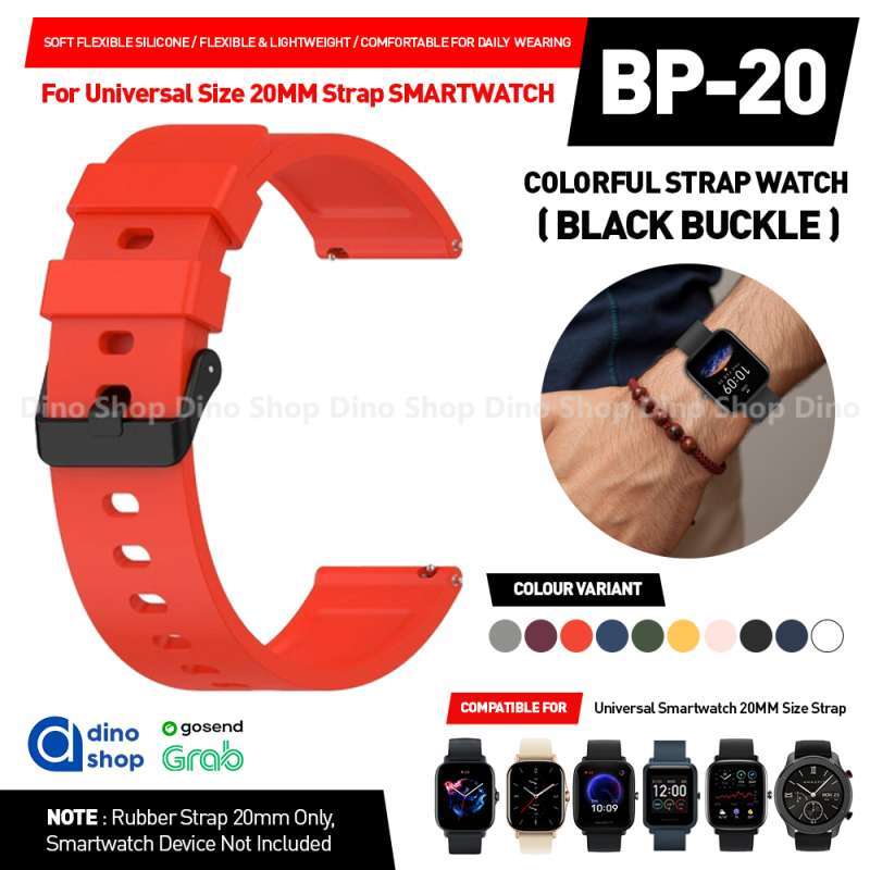 Ukuran strap amazfit bip store