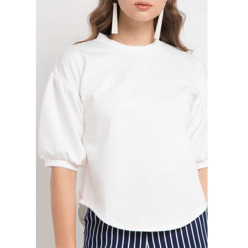 Jual Edition Women Eb122 White Blouse Online Desember 2020 Blibli