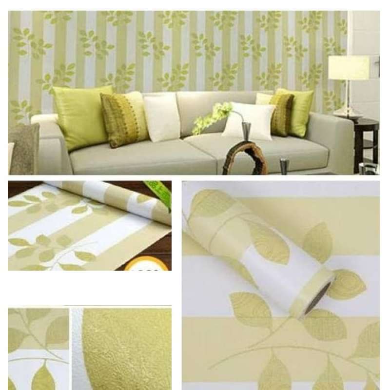 Jual Wallpaper Dinding Wallpaper Sticker Motif Daun 10meterx45cm Terbaru Juli 2021 Blibli