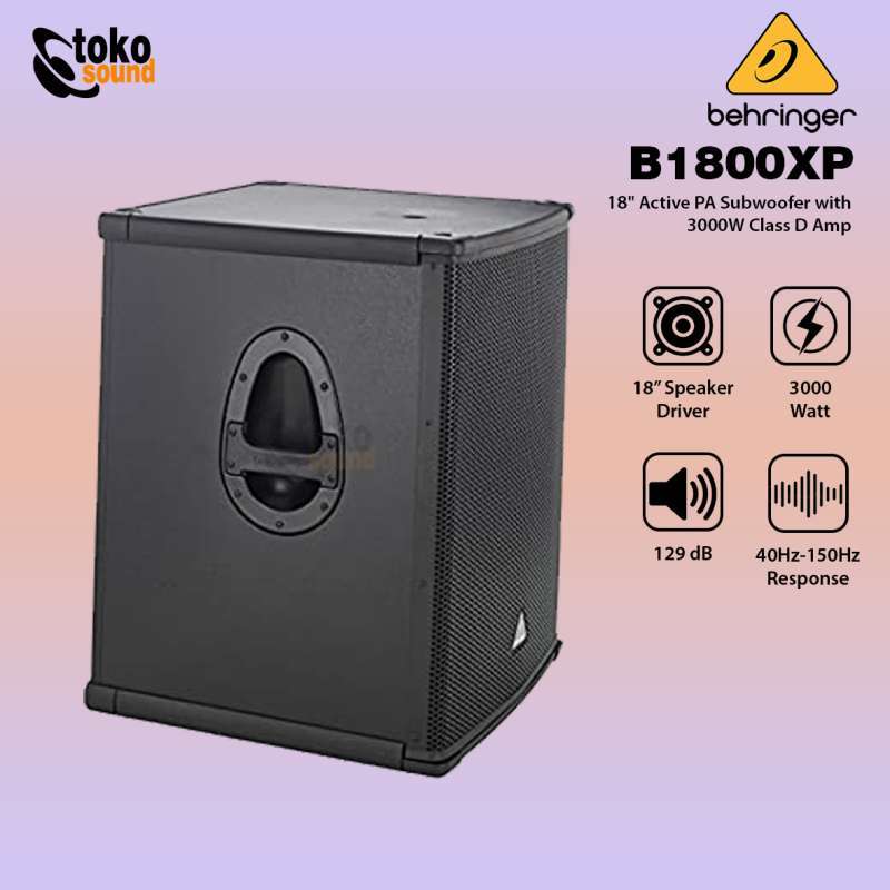 Speaker behringer 18 inch 2025