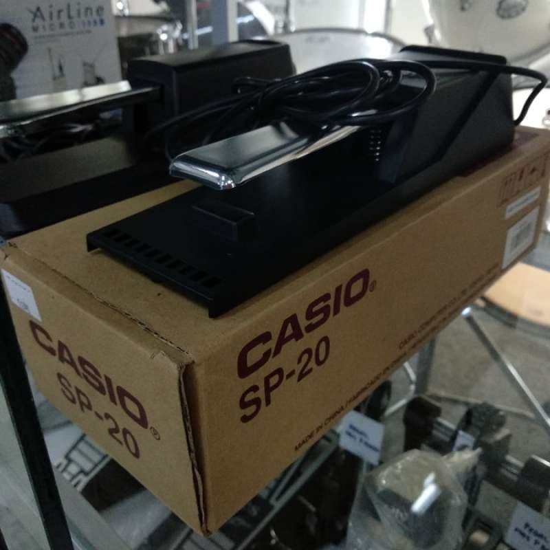Jual Sustain Pedal Keyboard Piano Casio Sp20 Sp 20 Original Casio Sp20 Single Sustain Keyboard Pedal Original Online Desember 2020 Blibli