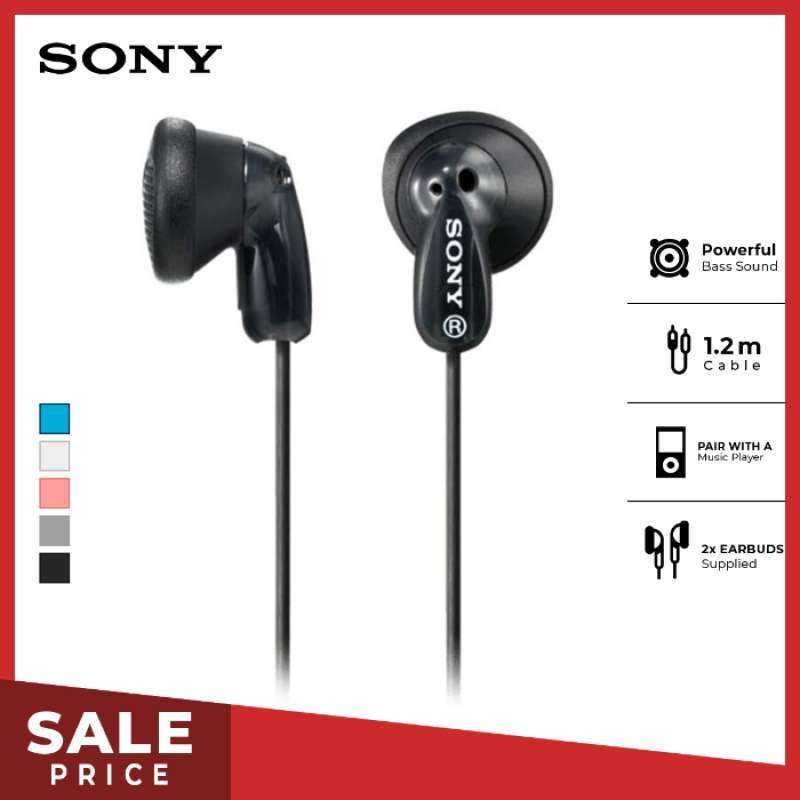 Jual SONY MDR-E9LP Earbuds Earphones 