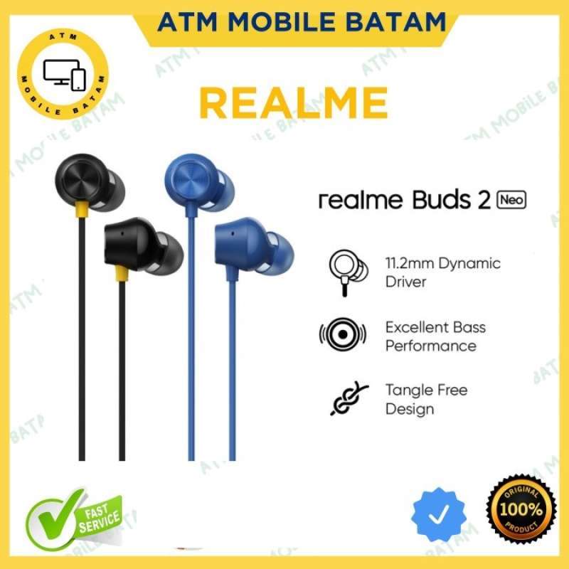 Jual Realme Buds 2 Neo Original Hitam Di Seller Atm Mobile Batam Panbil Mall Lantai Dasar No 32 tunggu Depan Holland Bakery Dan Tlp Kota Batam Blibli