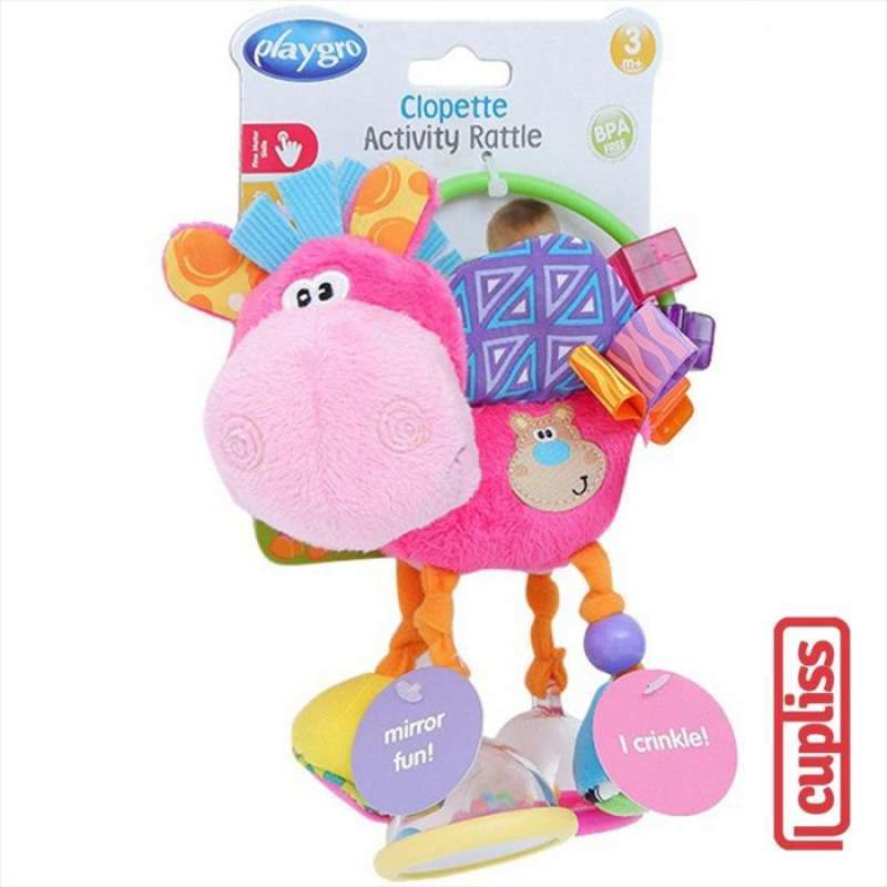 Playgro clopette activity rattle deals