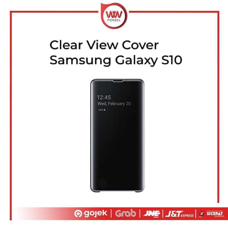Case Clear View Cover Samsung Galaxy S10 Original