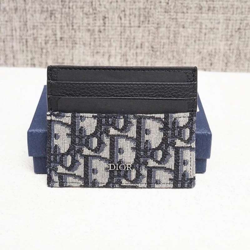 Dior oblique card holder mens outlet
