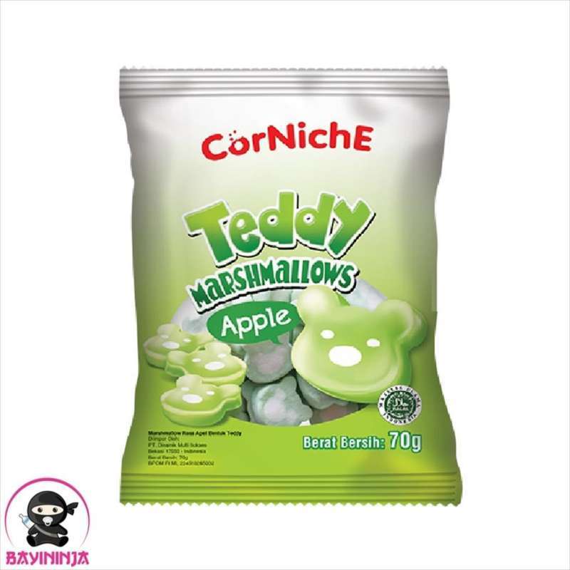 Jual Corniche Marshmallow Teddy Apple 70 G Online November 2020 Blibli