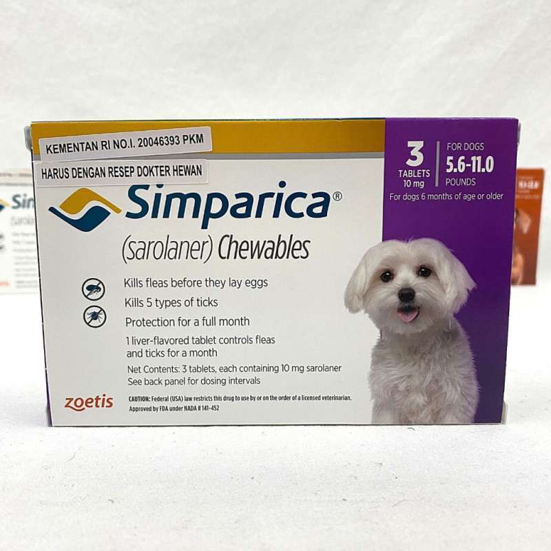 simparica flea and tick chewable