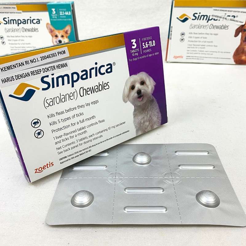 simparica flea and tick chewable