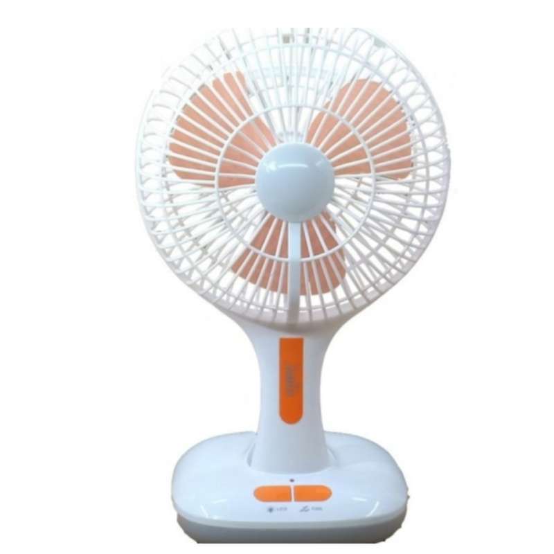 kipas portable lampu led mini fan led luby l688 kipas recharg