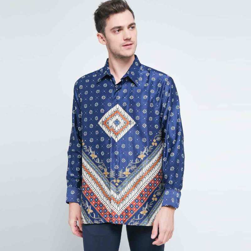 Promo Batik Arjunaweda Parang Truntum Kemeja Batik Lengan Panjang Pria Biru Tua 68b343090 Di Seller Batik Arjunaweda Official Store Kota Jakarta Timur Dki Jakarta Blibli