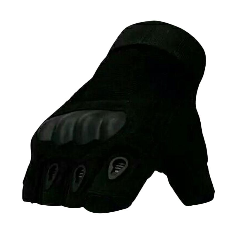 harga OEM Tactical Military Half Finger Sarung Tangan - Hitam Blibli.com