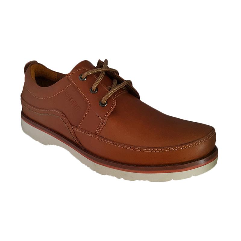 Handymen CHS 02 Formal Sneaker Genuine Leather Sepatu Pria - Tan