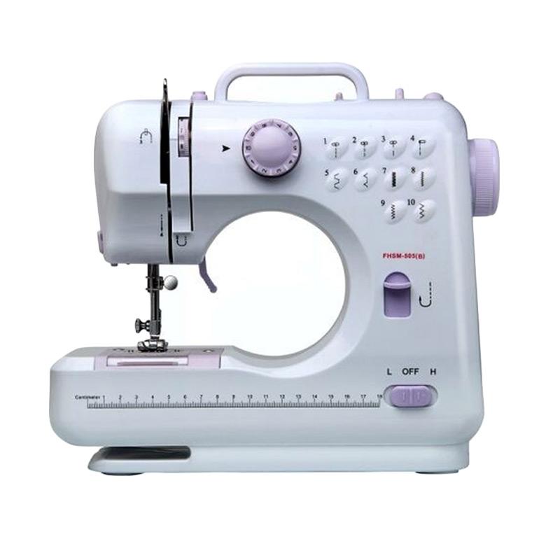 Jual Mesin Jahit Multifungsi Fhsm 505b 10 Stitch 10 Pola Lubang Kancing Otomatis Putih Murah Agustus 2020 Blibli Com