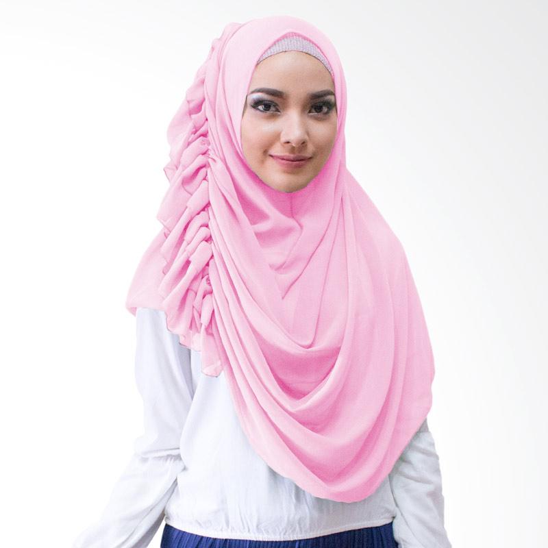 Milyarda Hijab Ravika Kerudung Instan - Pink