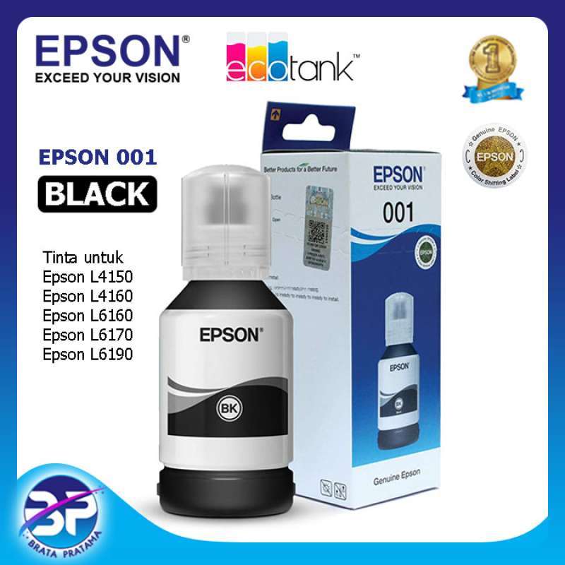 Jual Tinta Epson 001 Original di Seller SJ COM - Kota Jakarta Pusat, DKI  Jakarta | Blibli