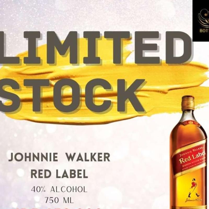 Jual Johnnie Walker Red Label 750 ml di Seller Bottle Babes ...