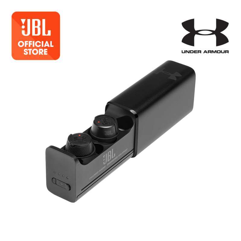 Jual JBL Under Armour True Wireless Flash X Black di Seller JBL