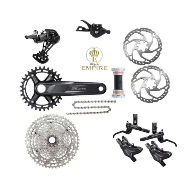 Jual Groupset Shimano Deore GS M 5100 1 X 11 Speed 2 Piston