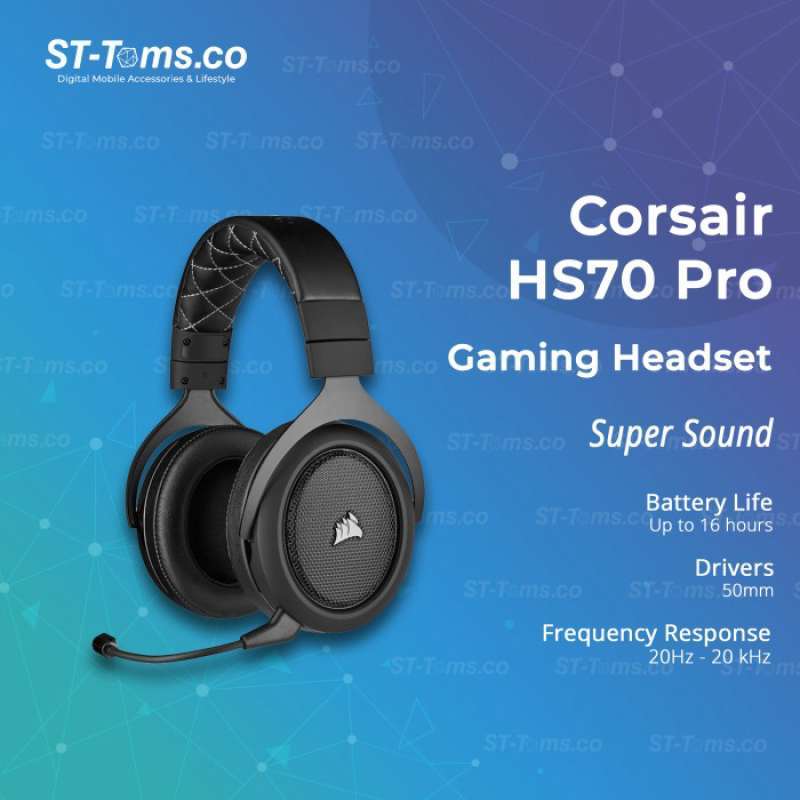Jual Corsair HS70 Pro Wireless 7.1 
