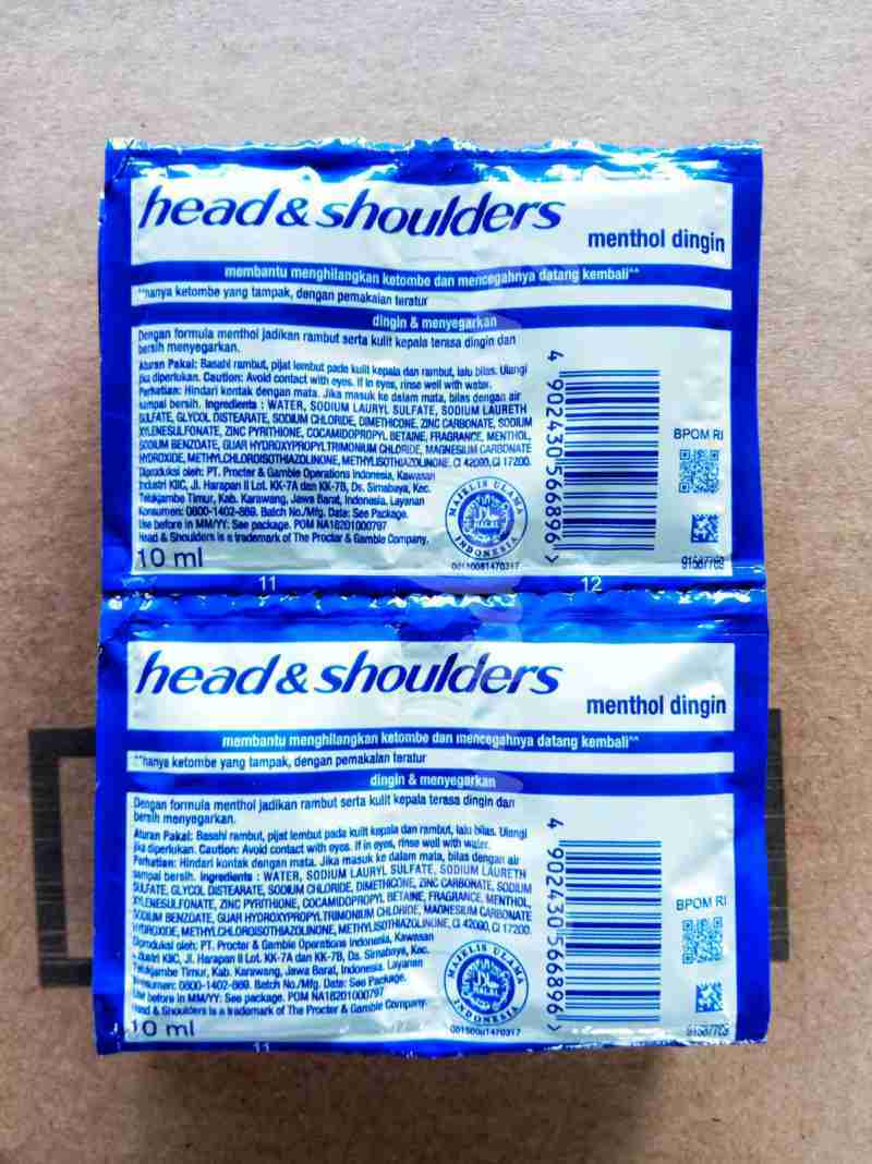 Jual Head & Shoulders Cool Menthol Shampo Anti-ketombe ...