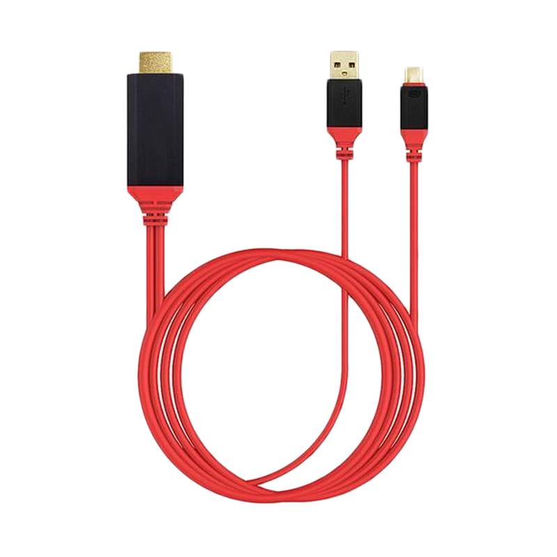 Jual Fuf Type C To Hdmi Mhl Cable For Samsung S9 Or Note 9 Etc