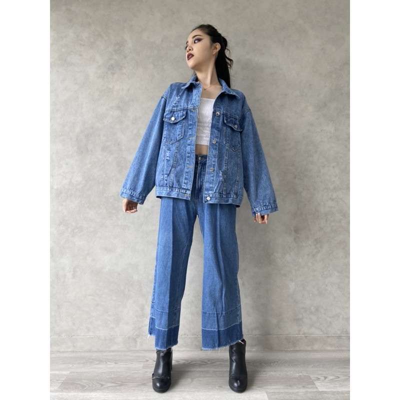 Promo JACKET JEANS TOXIC JJ OVERSIZE DD 