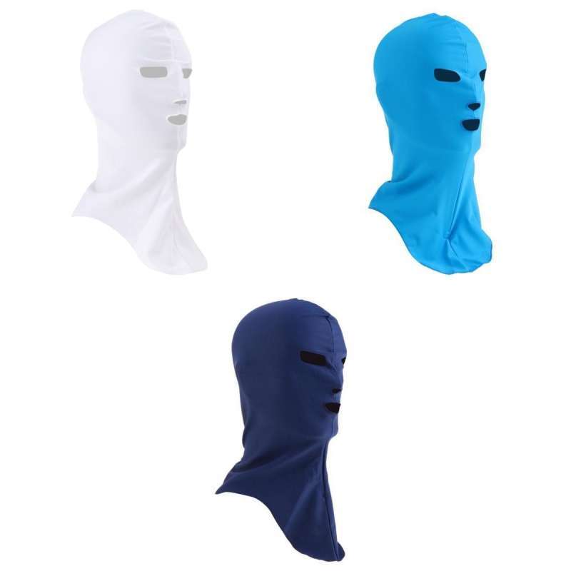 Promo 3PCS Swimming Caps Sunblock UV 