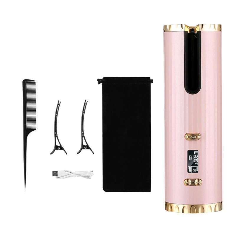 Jual Automatic Curling Iron, Auto Curling Wand Set, Rotating Curling Iron, Hair  Curling Iron, Auto Hair Curler for Long Hair, 6 x 6 x 19cm - Pink - Pink di  Seller BAOSITY - China | Blibli