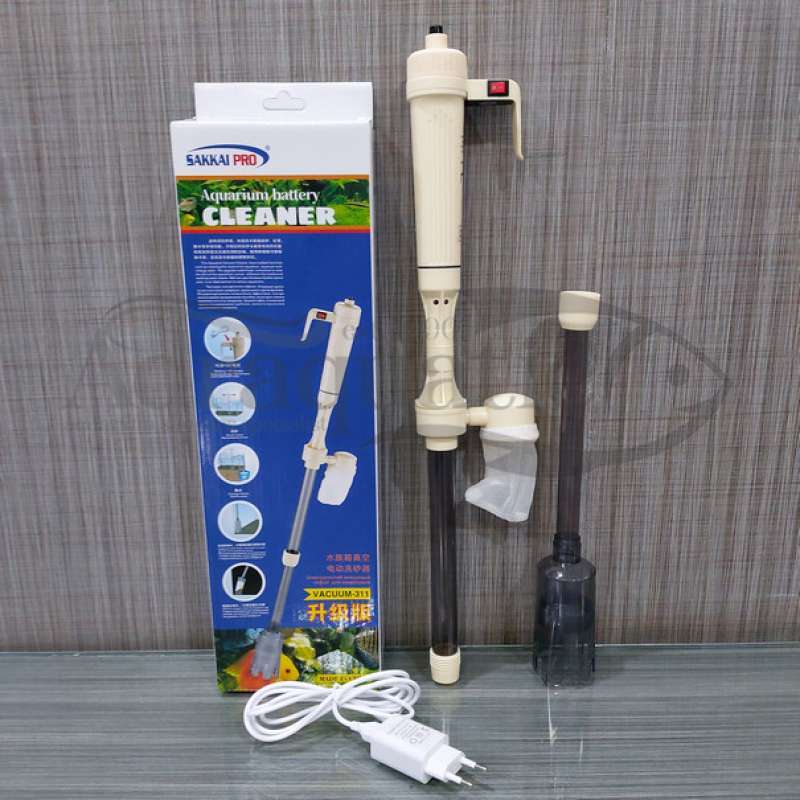 Jual Sakkai Pro Vacuum-311 Aquarium Cleaner Pump Alat Penguras