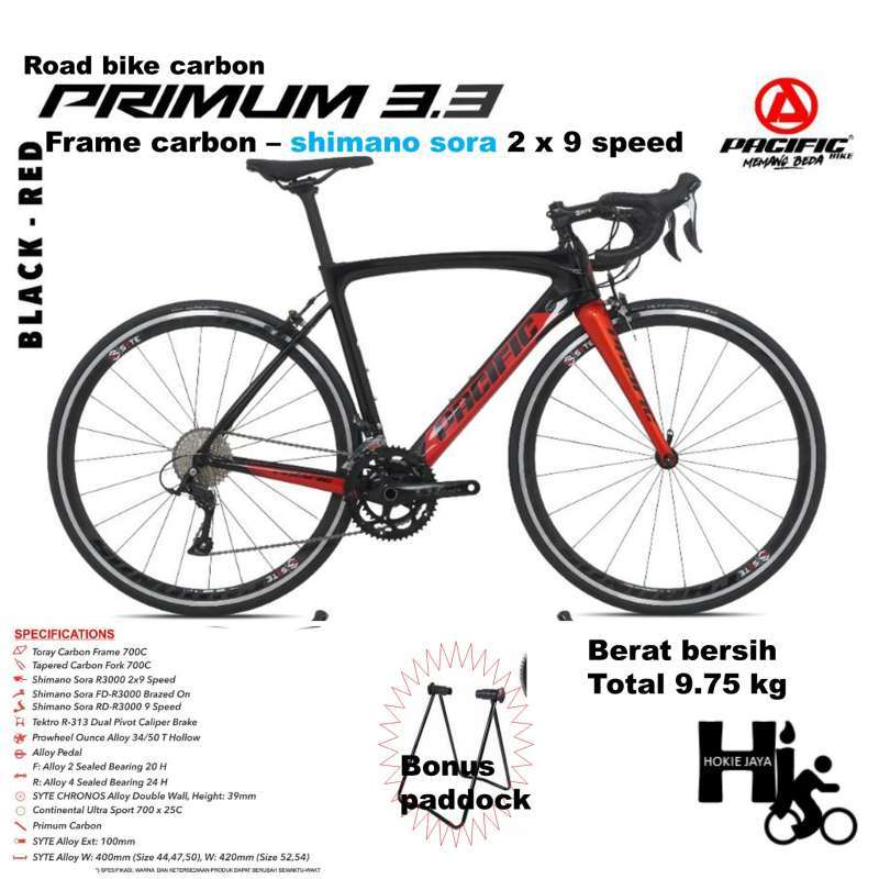 Pacific road bike carbon hot sale