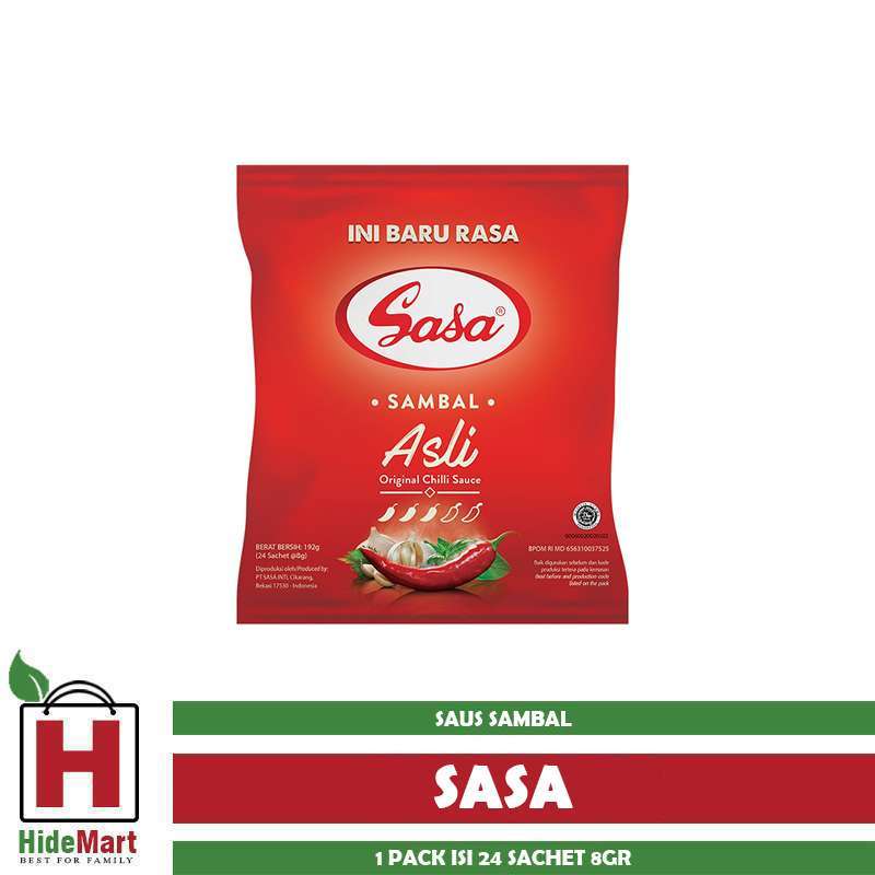 Jual Sasa Sambal Asli Sachet 8 gr1 Pack 