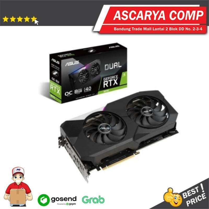 Jual Asus Rtx 3070 Dual Oc 8gb Gddr6 Rtx3070 O8g V2 Di Seller