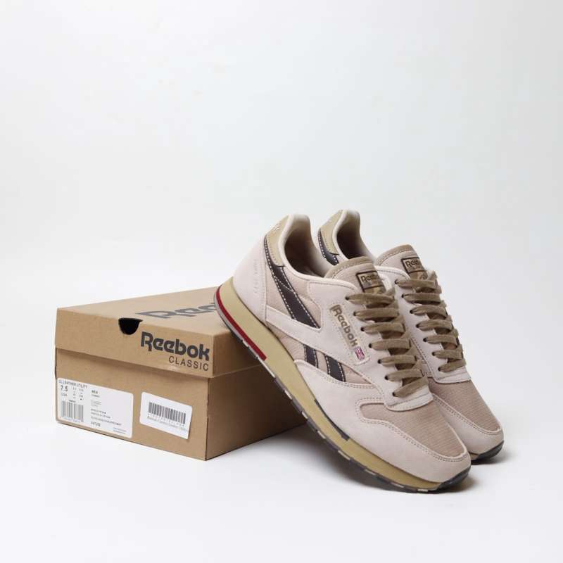 brown reebok classic