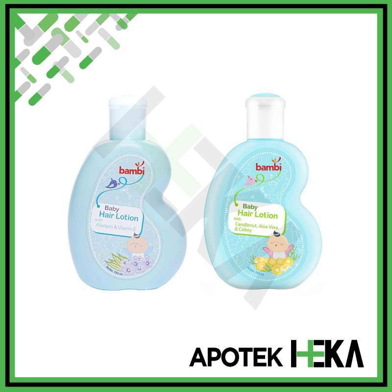Bambi Baby Hair Lotion 100 ml Minyak Rambut Bayi