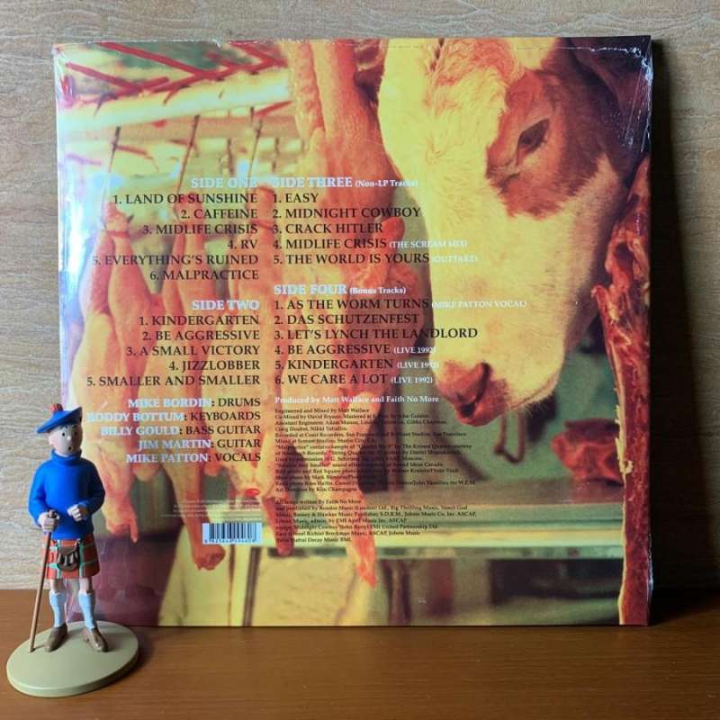 PIRINGAN HITAM / VINYL FAITH NO MORE - ANGEL DUST (DELUXE)