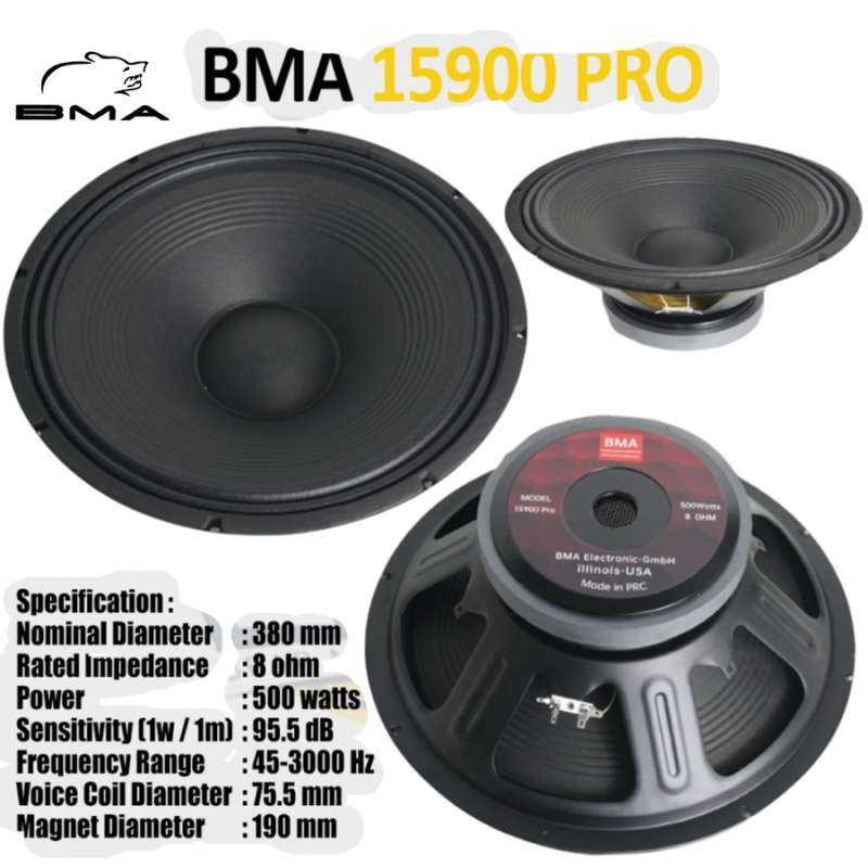 Speaker bma 15 inch discount