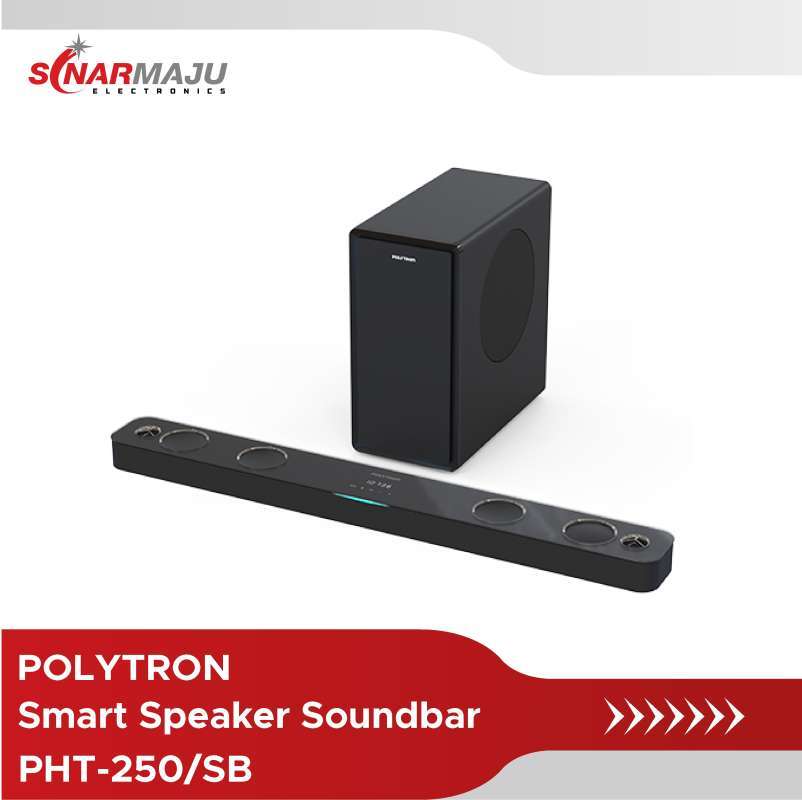 Speaker soundbar polytron clearance
