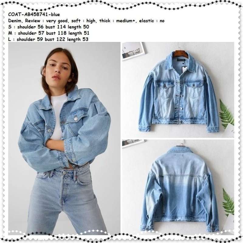 Jaket denim korea outlet