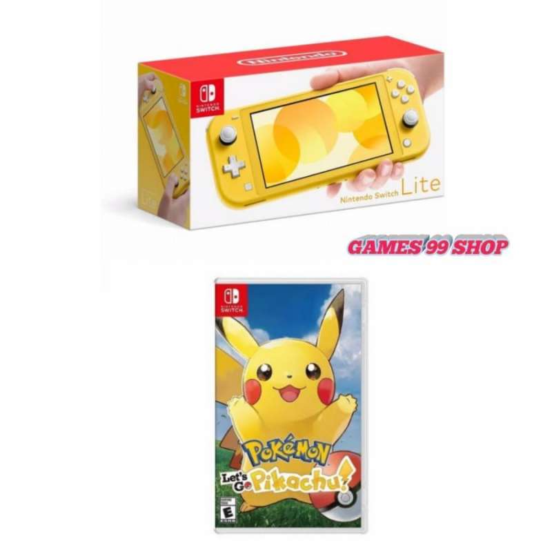 Pokemon let's go discount pikachu switch lite