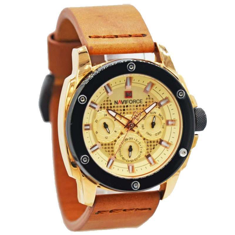 Promo Jam Tangan Naviforce 9116 M4 Jam Naviforce Original 9116 La Kulit Coklat Jam Tangan Navyforce 9116 Jam Tangan Pria Murah Jam Pria La Kl Diskon 36 Di Seller Jamdunia Official