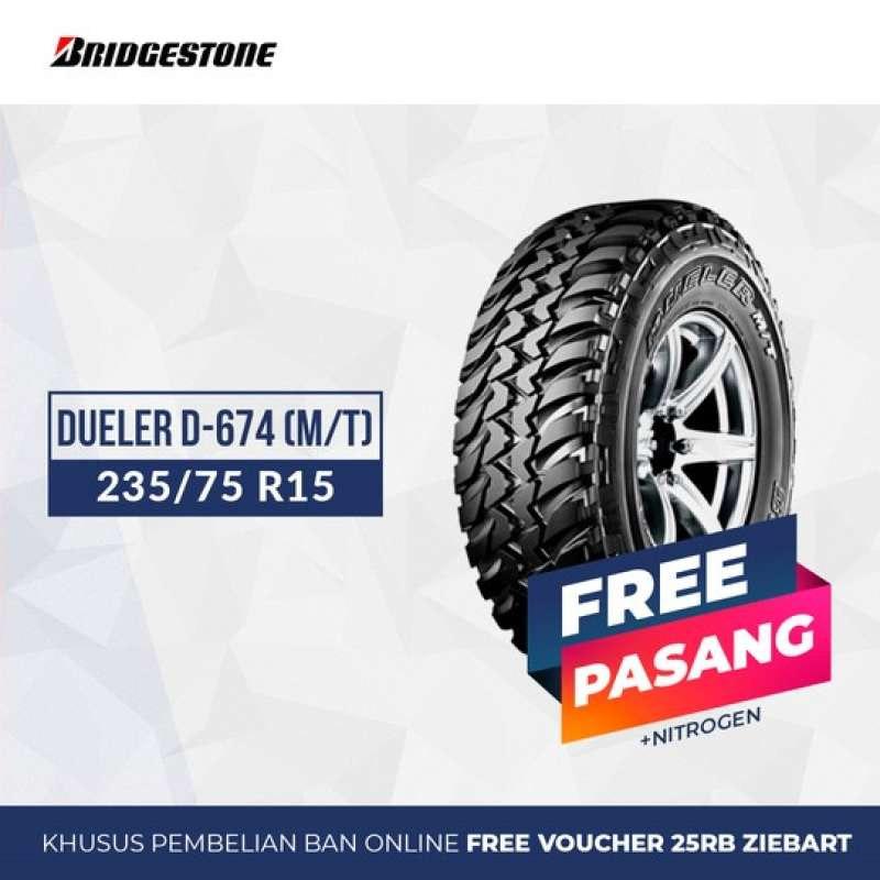 Jual Bridgestone Dueler D 674 M T 235 75 R15 Q6 Ban Mobil Online Januari 2021 Blibli