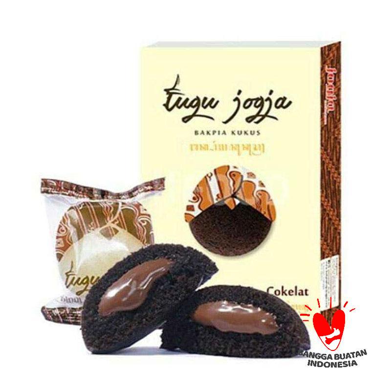 Jual Bakpia Kukus Tugu Brownies Cokelat Makanan Kering 10 Pcs Terbaru Juli 2021 Blibli