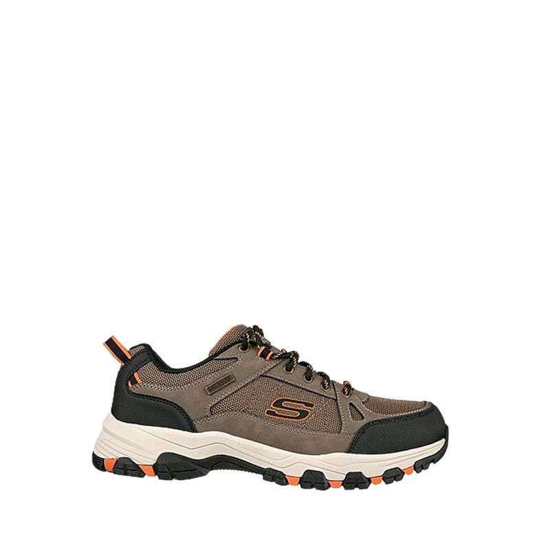 Skechers SELMEN WATERPROOF Men s Trail Running Shoes Dark Taupe Original