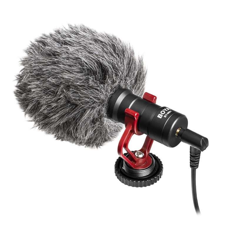 Jual Iudy Boya By Mm1 Mini Cardioid Microphone Metal Electret Condensor Video Mic 3 5mm Plug For Iphone 6 6 Plus Samsung Huawei Online September 2020 Blibli Com