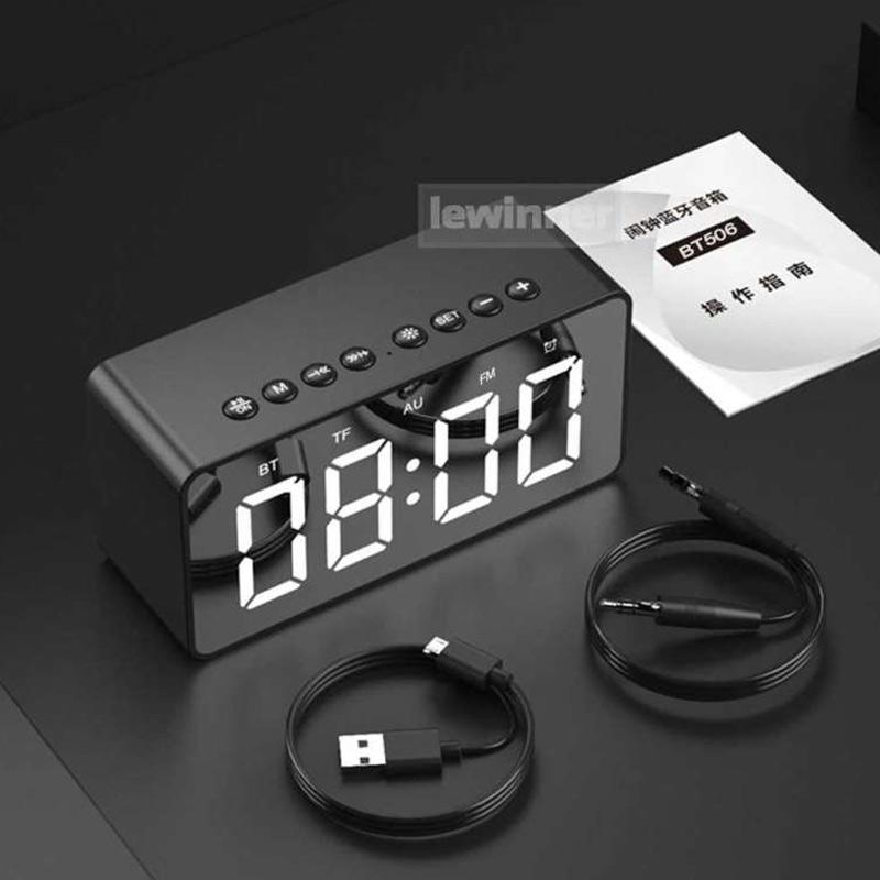 Jual Lewinner Bt506f Alarm Clock With Bluetooth Speaker Online Desember 2020 Blibli