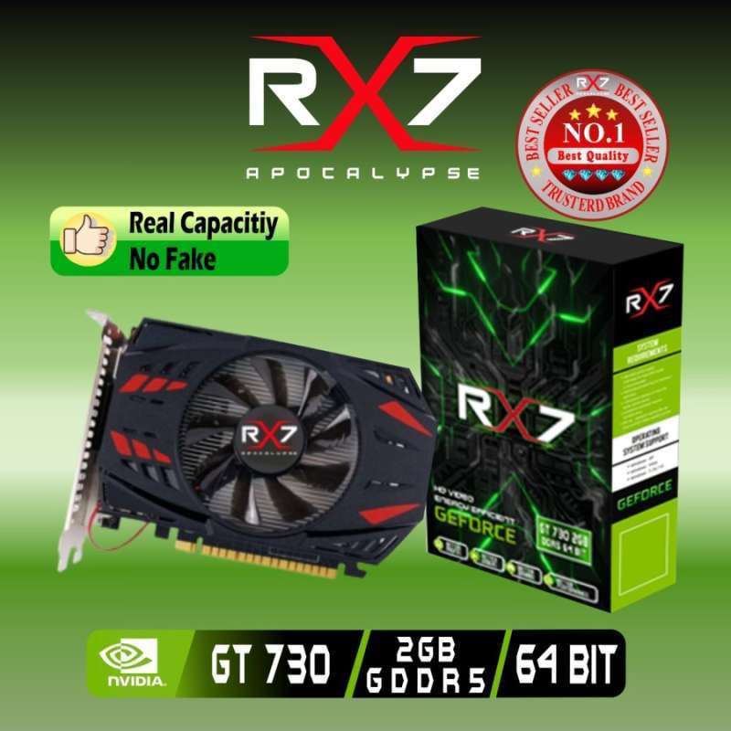 Graphics Cards Vga Radeon Vii Jual VGA Rx7 Gt 730 2gb Gddr5 64 Bit